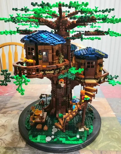 LEGO tree house.